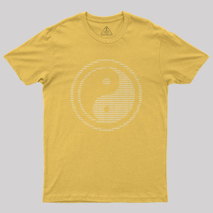 ASCII Yin Yang Geek T-Shirt