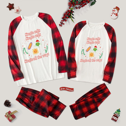 Funny Christmas Biology Family Christmas Pajama Sets