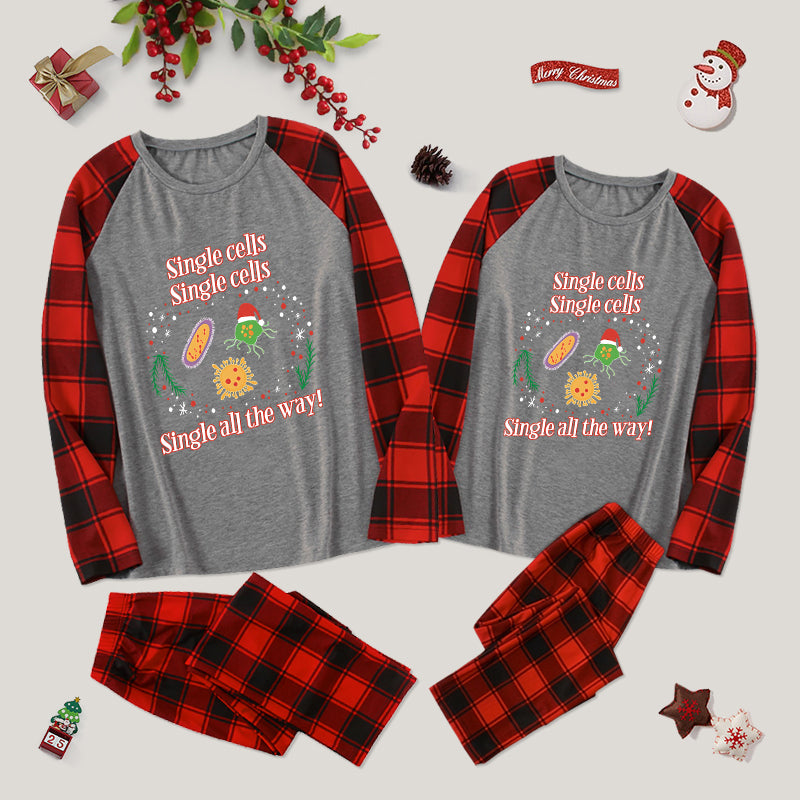 Funny Christmas Biology Family Christmas Pajama Sets