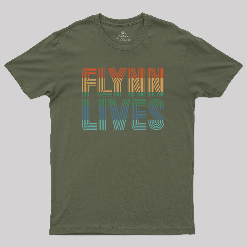 Flynn Lives Geek T-Shirt