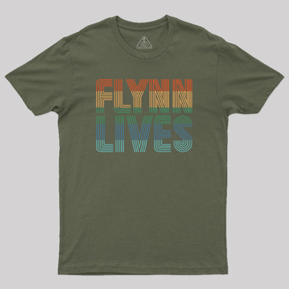 Flynn Lives Geek T-Shirt