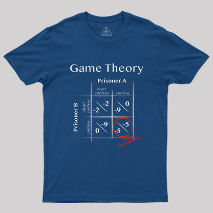 Game Theory - Nash equilibrium Geek T-Shirt