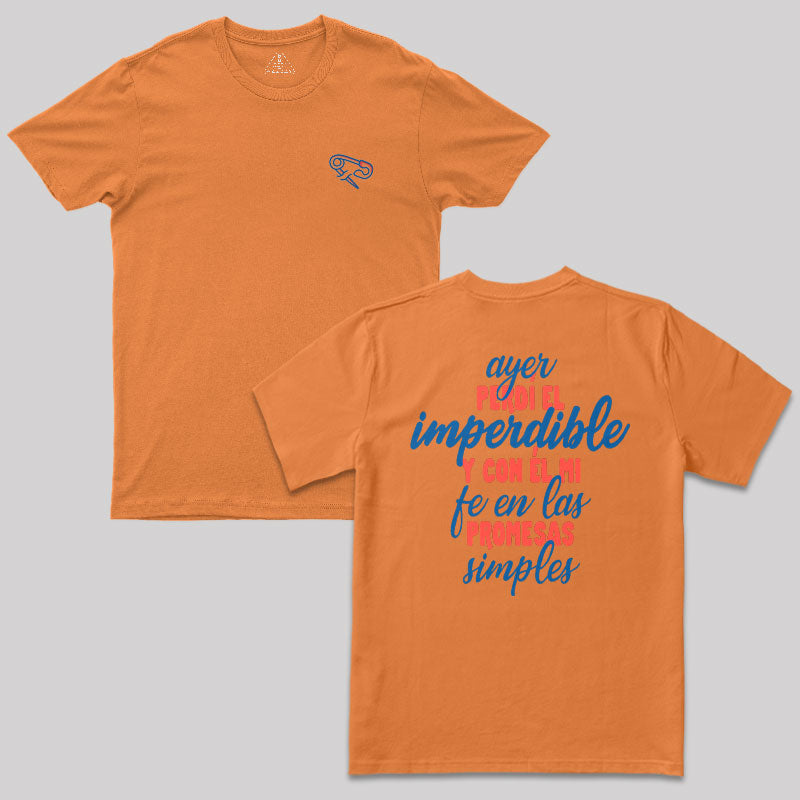 Perdi? el imperdible Double-sided Printing Geek T-Shirt