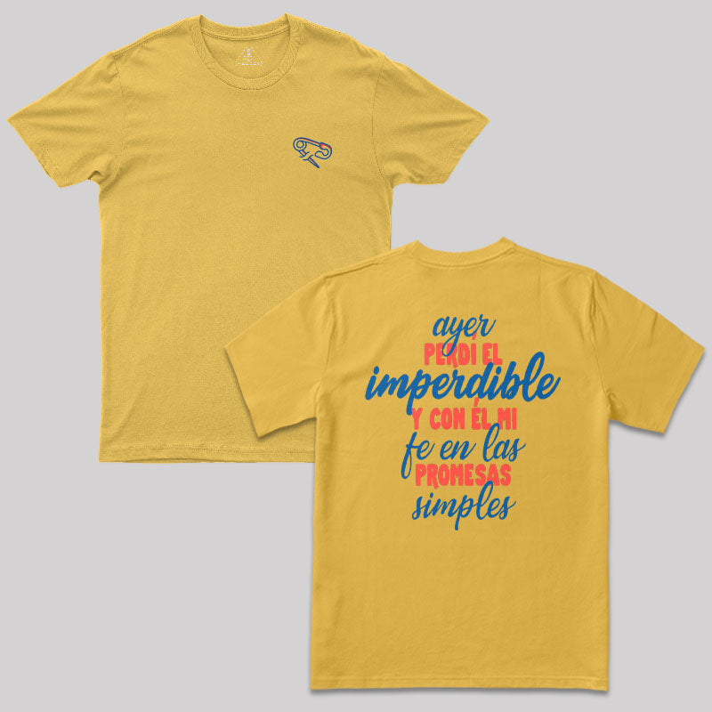 Perdi? el imperdible Double-sided Printing Geek T-Shirt