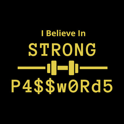 Strong Passwords Geek T-Shirt