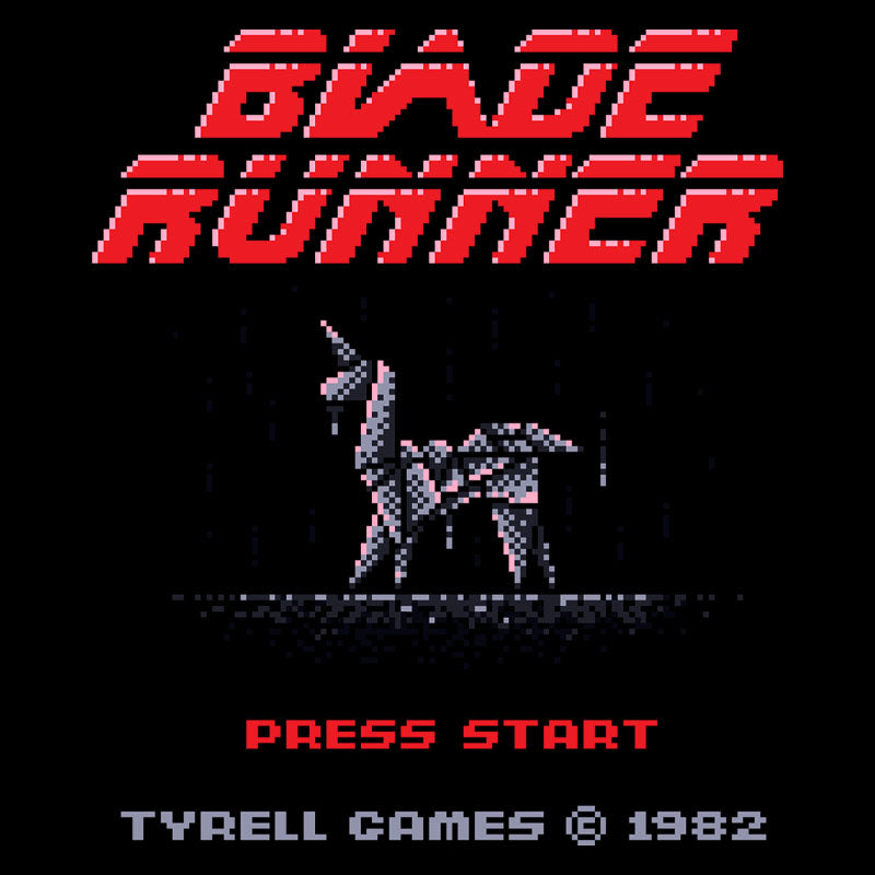 Pixel Blade Runner Geek T-Shirt