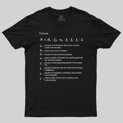 Drake Equation Geek T-Shirt