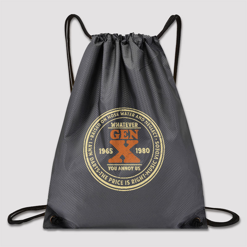 Raised on Hose Water and Neglect Drawstring Cinch Bag