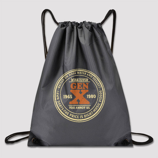 Raised on Hose Water and Neglect Drawstring Cinch Bag