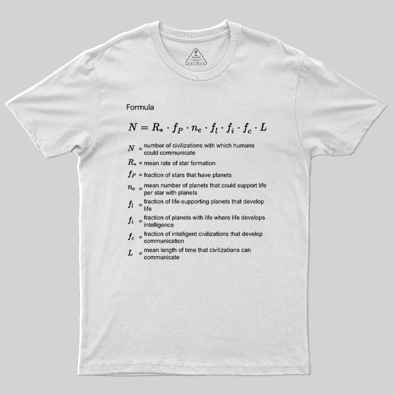 Drake Equation Geek T-Shirt