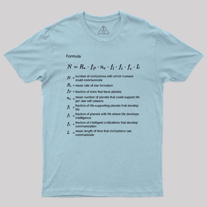 Drake Equation Geek T-Shirt