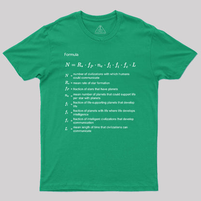 Drake Equation Geek T-Shirt