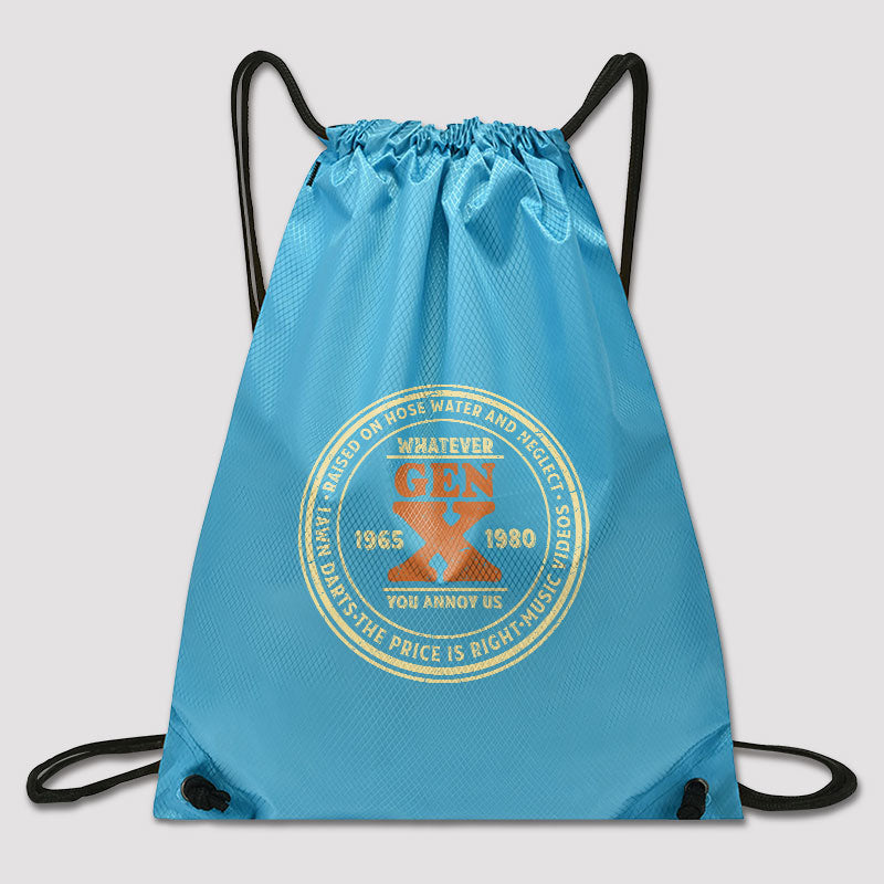 Raised on Hose Water and Neglect Drawstring Cinch Bag