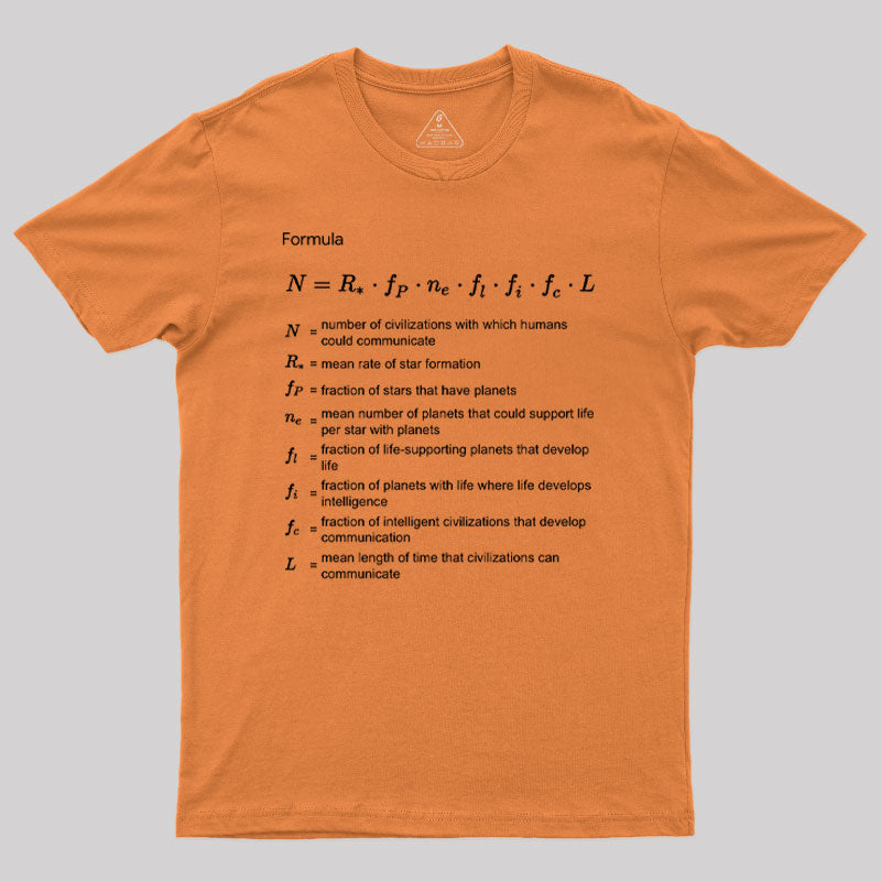 Drake Equation Geek T-Shirt