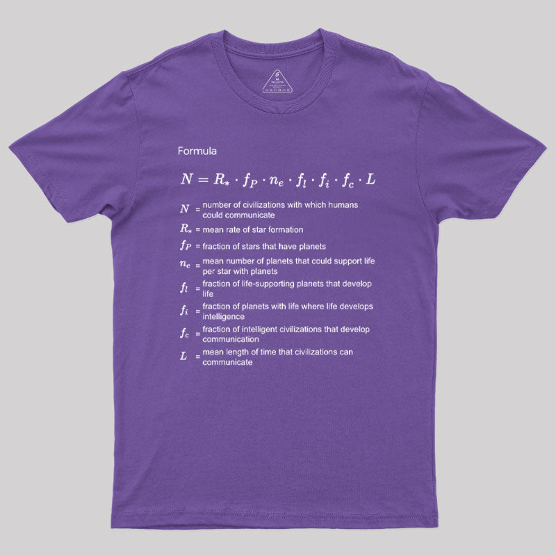 Drake Equation Geek T-Shirt