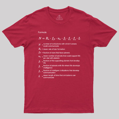 Drake Equation Geek T-Shirt