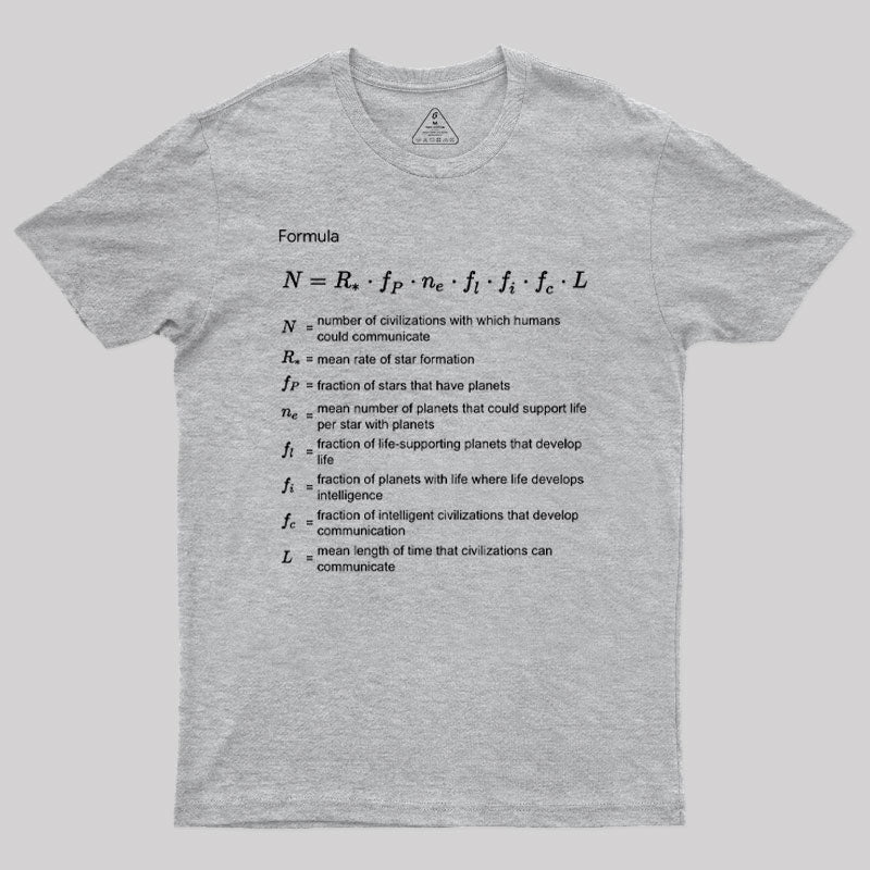 Drake Equation Geek T-Shirt