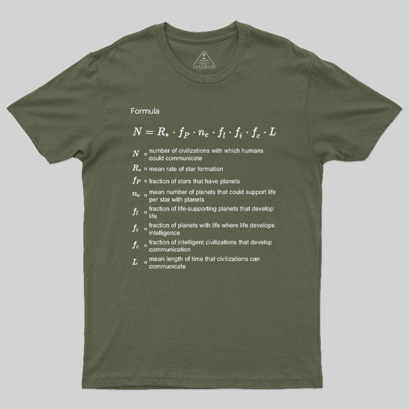 Drake Equation Geek T-Shirt