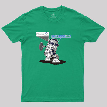 R2D2 Captcha Geek T-Shirt