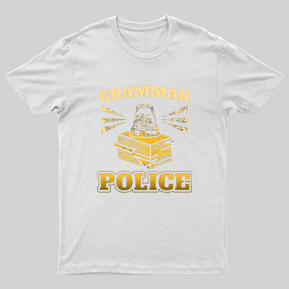 Grammar Police Geek T-Shirt