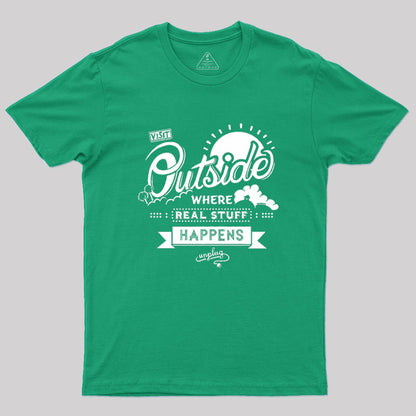 Visit Outside Geek T-Shirt