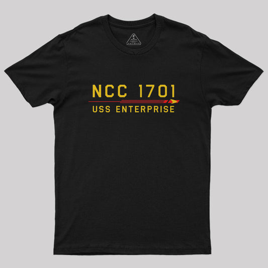 Crew Shirt for TOS Enterprise Dark Geek T-Shirt