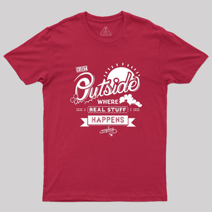 Visit Outside Geek T-Shirt