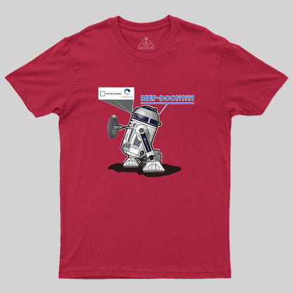 R2D2 Captcha Geek T-Shirt