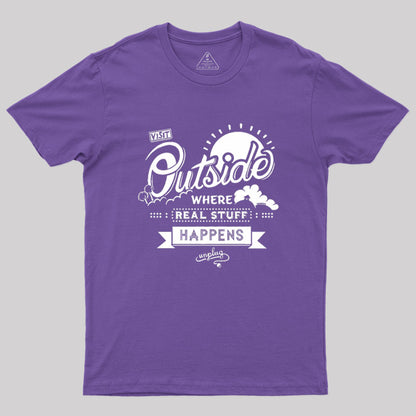 Visit Outside Geek T-Shirt