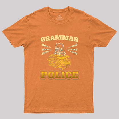 Grammar Police Geek T-Shirt