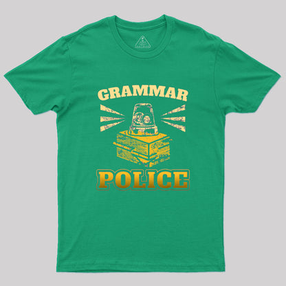 Grammar Police Geek T-Shirt