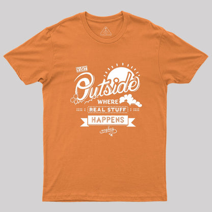 Visit Outside Geek T-Shirt