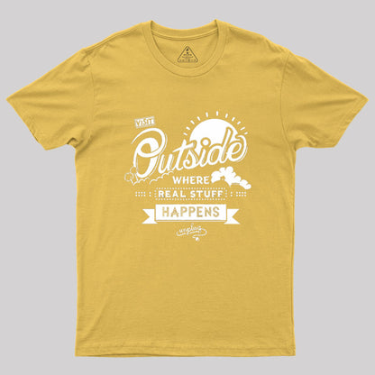 Visit Outside Geek T-Shirt