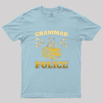 Grammar Police Geek T-Shirt