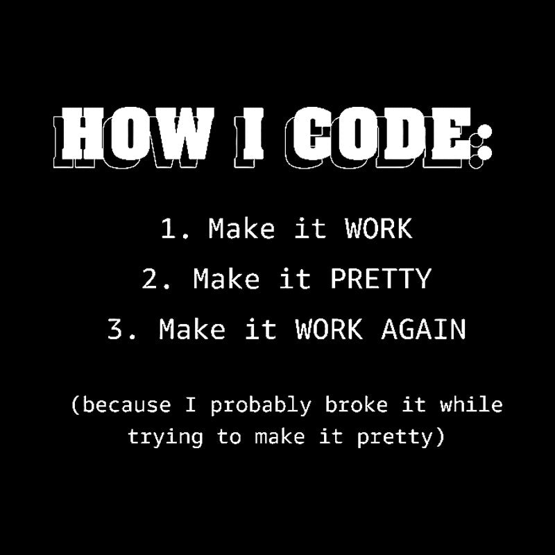 How I Code Geek T-Shirt