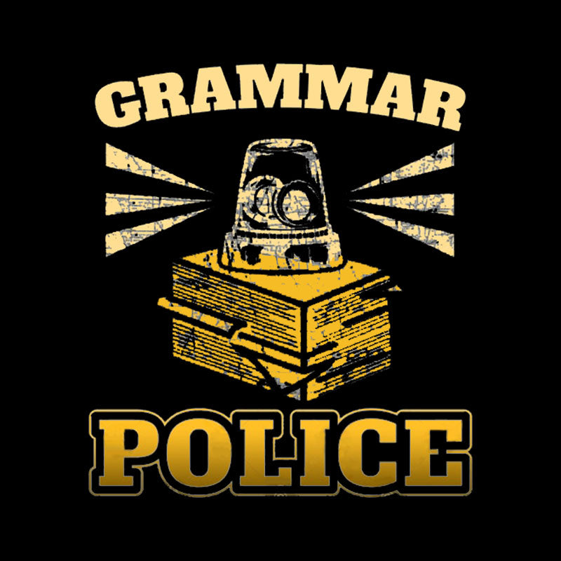 Grammar Police Geek T-Shirt