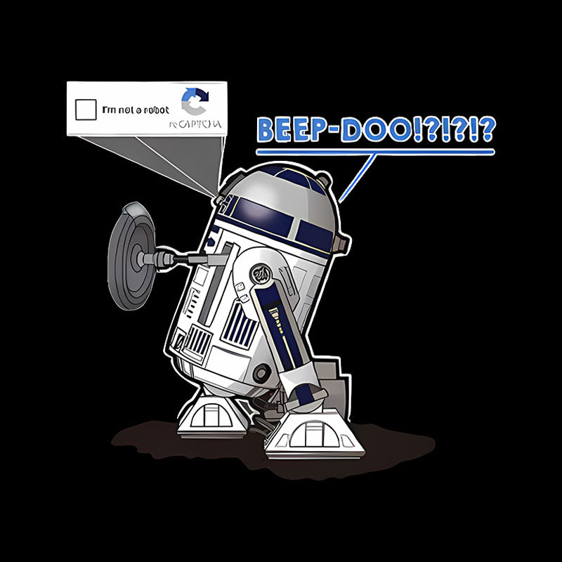 R2D2 Captcha Geek T-Shirt