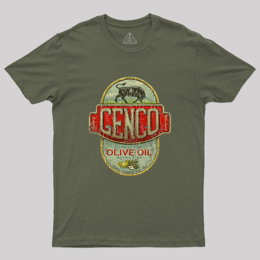 VINTAGE - GENCO OLIVE OIL Geek T-Shirt