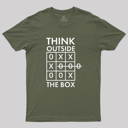 Think outside the box Geek T-Shirt