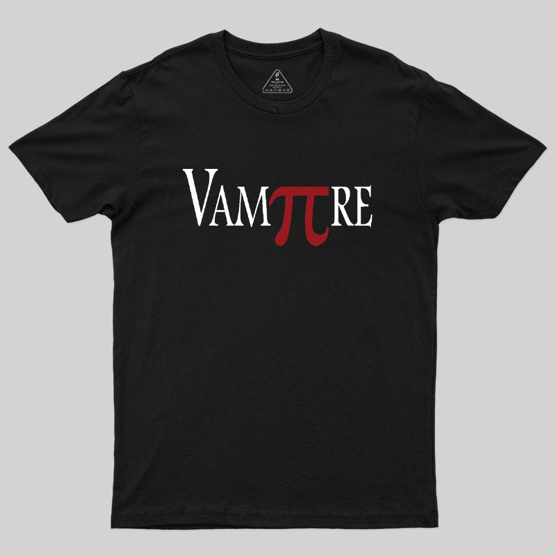 VamPIre Clever Pi Mathematical Geek T-Shirt