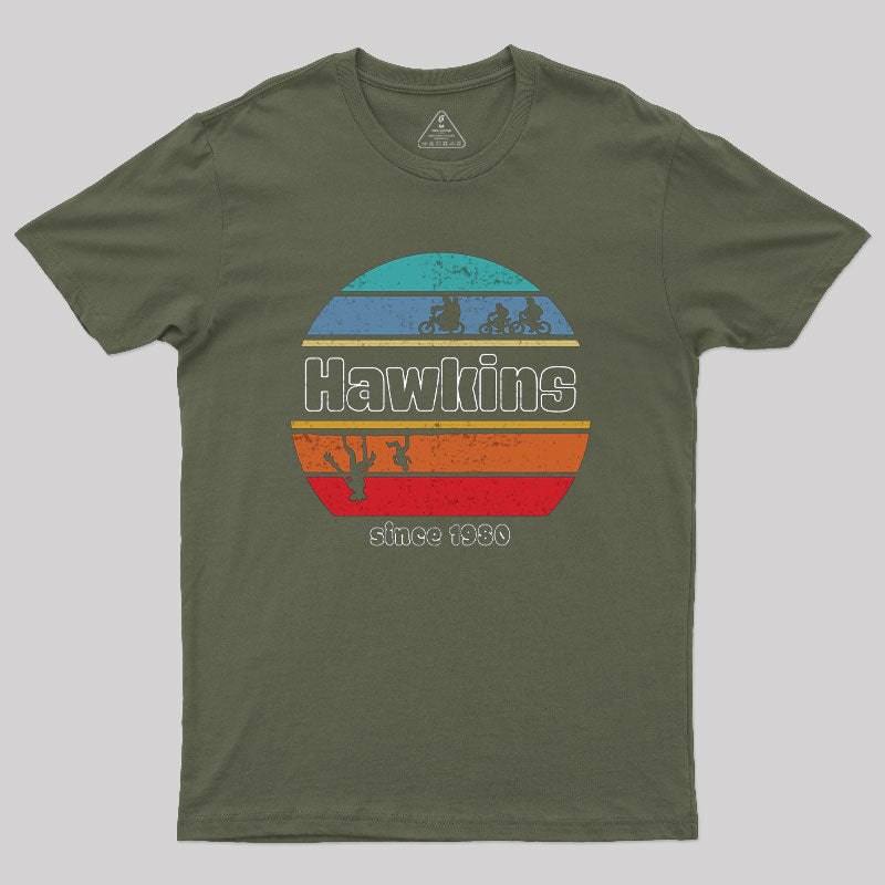 Hawkins Since 1980 Nerd T-Shirt