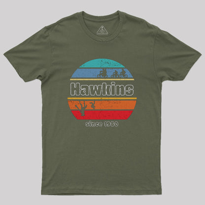 Hawkins Since 1980 Nerd T-Shirt