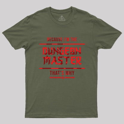 Dungeon master Geek T-Shirt