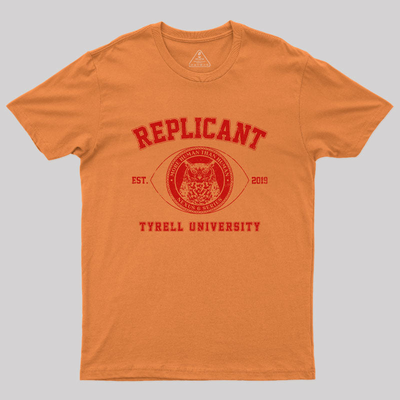 Replicant University Geek T-Shirt