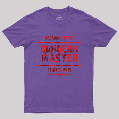 Dungeon master Geek T-Shirt