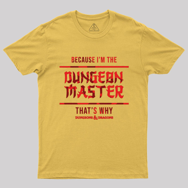 Dungeon master Geek T-Shirt