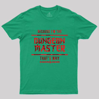 Dungeon master Geek T-Shirt