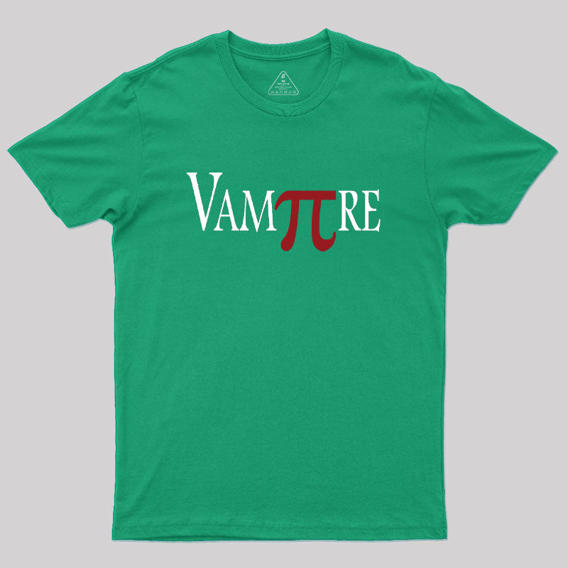 VamPIre Clever Pi Mathematical Geek T-Shirt