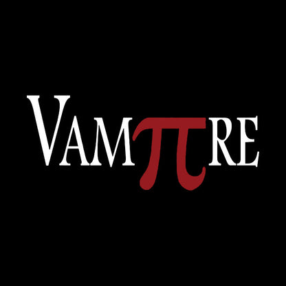 VamPIre Clever Pi Mathematical Geek T-Shirt