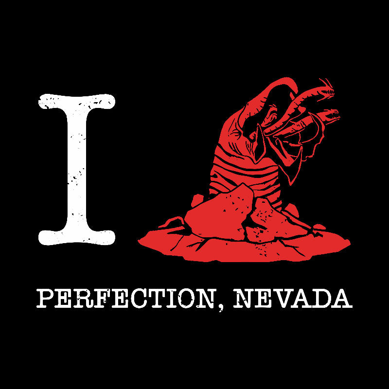 I Love Perfection Nevada Geek T-Shirt